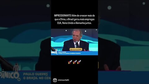 Além de crescer mais do que a China, o Brasil gerou mais empregos EUA, Reino Unido e Alemanha juntos