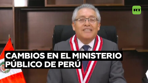 Fiscal de Perú anuncia cambios en el Ministerio Público y una intervención a la Contraloría