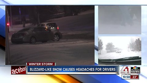 Travel discouraged as conditions continue to worsen in Kansas City metro