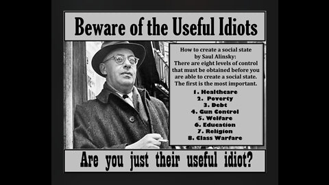 Don't Be a Useful Idiot