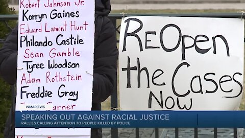 Speaking out against police brutality