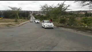 Springboks centre Lukhanyo Am receives hero's welcome in his hometown in Eastern Cape (7x8)