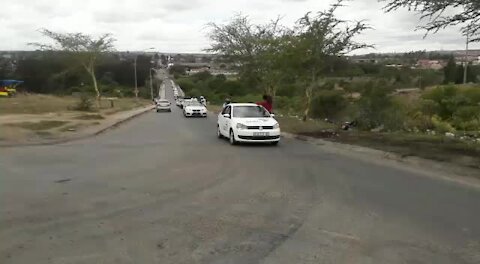 Springboks centre Lukhanyo Am receives hero's welcome in his hometown in Eastern Cape (7x8)