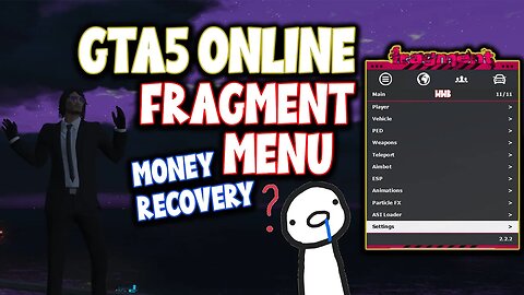 Fragment Mod Menu (Paid) | GTA 5 [1.67] | Money Recovery & Business Manager & More | Showcase