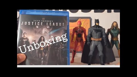 Zack Snyder JUSTICE LEAGUE Blu Ray - Rodimusbill Unboxing