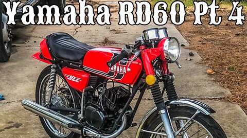 Old Motorcycle Restoration Time lapse: The YAMAHA RD 60 PT. 4, The Disassemble (Narrated)