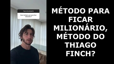 Qual Método usar para ficar MILIONÁRIO ? | Gabriel Breier