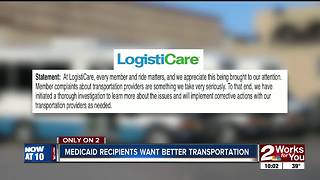 Medicaid recipients want better transportation