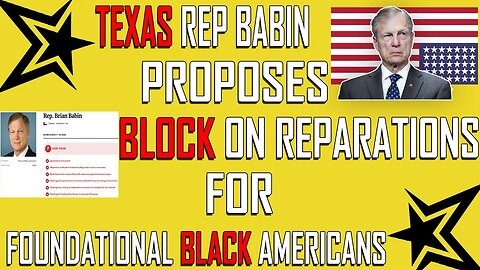 This Bill Would Block Federal Aid To Any State That Gives Reparations To Black Americans!