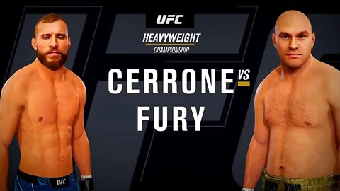 EA Sports UFC 4 Gameplay Tyson Fury vs Donald Cerrone