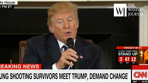 Trump Tells Parkland Students Exactly Why Teachers Should Be Armed