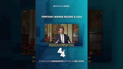 Lula foge para Portugal depois da crise e vira alvo de protestos #shorts