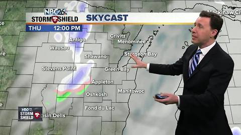 Michael Fish's NBC26 Storm Shield weather forecast