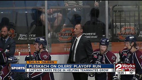 Veteran Captain Adam Pleskach relishing Tulsa Oilers' deep ECHL Playoffs run