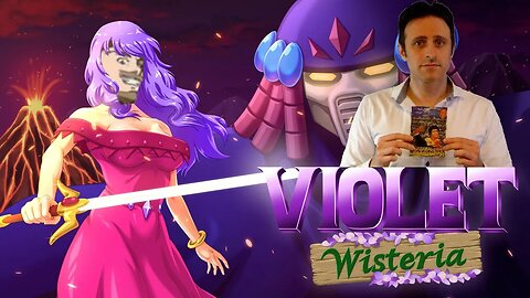 VIOLET WISTERIA (a game made by the Ultra Healthy Video Game Nerd)