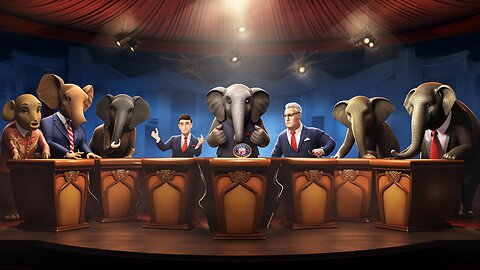 GOP Debate Live: Political Theatre 3000 w/Fake Trump 8:55 PM