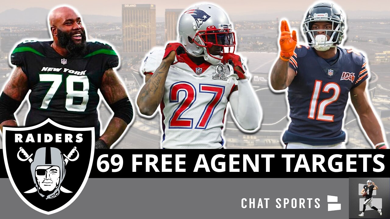 69 Las Vegas Raiders Free Agent Targets The Raiders Could Sign In 2022