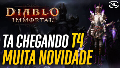 Diablo Immortal TA CHEGANDO MUITA COISA BOA NO JOGO 4 TEMPORADA T4