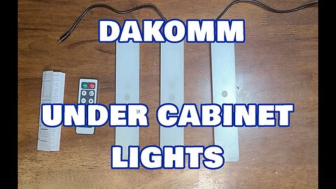 DAKOMM Motion Sensor Under Cabinet Lights