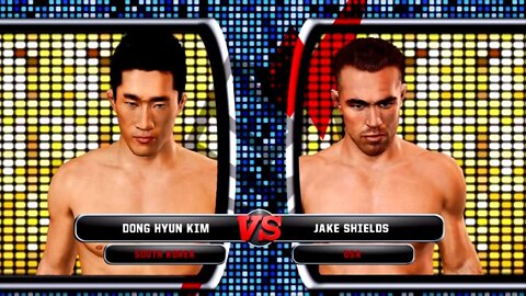 UFC Undisputed 3 Gameplay Jake Shields vs Dong Hyun Kim (Pride)