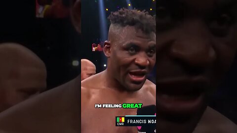 From Underdog to Champion Francis Ngannou Shatters Expectations in Epic Fight