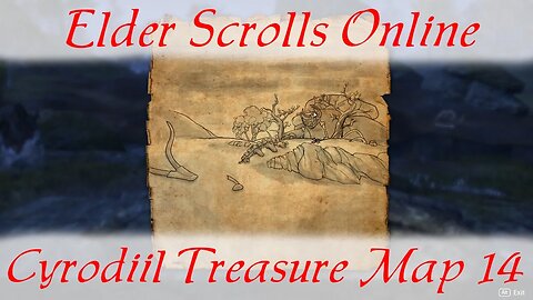 Cyrodiil Treasure Map 14 xiv [Elder Scrolls Online] ESO