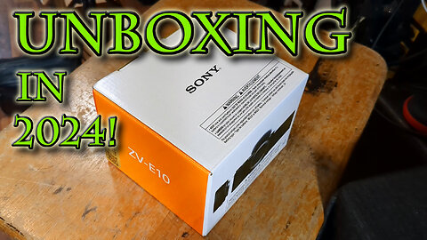 SONY ZV-E10 Camera Unboxing in 2024!