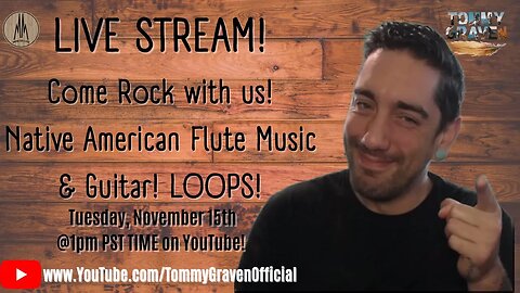 Live Stream Native American Flute Music 11/15/2022