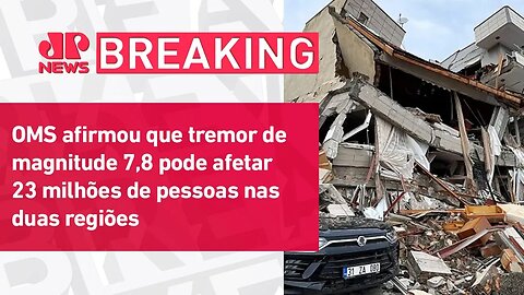 Número de mortes em terremoto na Turquia e Síria já passa de 5 mil | BREAKING NEWS