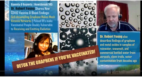 Newsbreak 145: Dr. Young Shares New COVID Vaccine & Blood Findings of Nano Graphene--Self-Assembly w