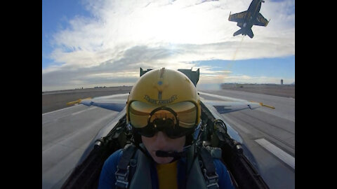 Blue Angel Solo Maneuvers