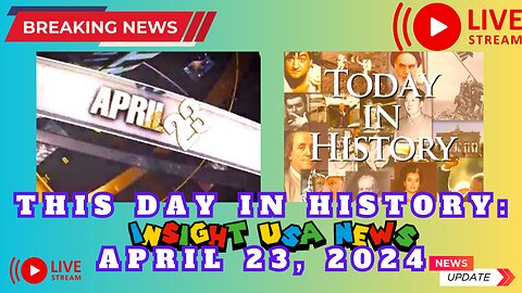 Today in History for April 23rd