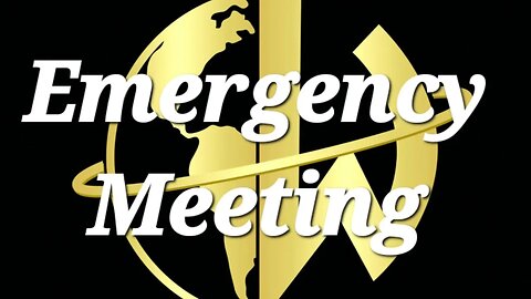 Crypto | $World | Bitcoin | Ethereum | Binance | Emergency Meeting