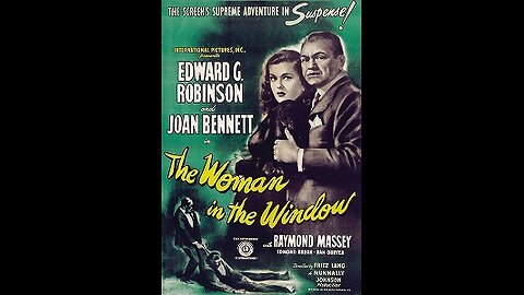 The Woman In The Window 1944 Edward G Robinson and Joan Bennett