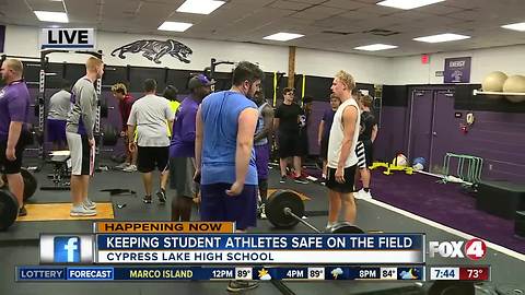 FHSAA requires heat stroke training for coaches and athletes - 7:30am live report