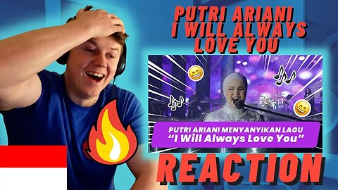 🇮🇩PUTRI ARIANI - I WILL ALWAYS LOVE YOU (cover) IRISH REACTION