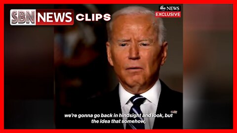 ABC Interview, Biden Said There Was No Way to Leave Afghanistan Without Chaos - 3119