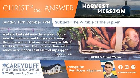 Harvest Mission: The Parable of the Supper