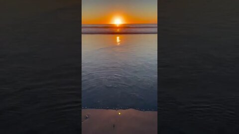 Amazing Sunset at Carmel Sunset Beach at Carmel-By-The-Sea, California. #shorts