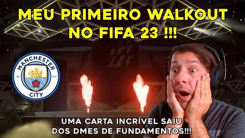 SAIU O MEU PRIMEIRO WALKOUT NO FIFA 23!!! CARTA MUITO BOA!!! FIFA 23 ULTIMATE TEAM - PS5 - Ep. #5