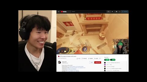 Toast Reacts to Valkyrae Solving Chamber of Dead OfflineTV