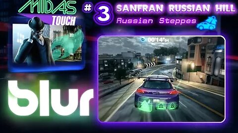 Blur: Midas Touch #3 - SanFran Russian Hill (no commentary) Xbox 360