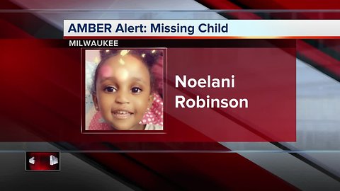 AMBER Alert: Police investigating tips 2-year-old Noelani Robinson may be in Minnesota, Michigan