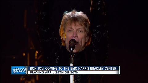 Bon Jovi comes to Milwaukee this spring