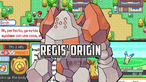 Pokemon Regis' Origin - New Spanish GBA Hack ROM has Ultraflight, Mining, Remastered Graphics 2022