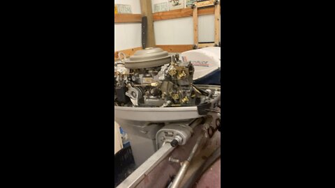 1982 Evinrude 50HP Idle