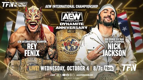 Nick Jackson vs Rey Fenix | AEW Dynamite October 4th | Full Match | #videogames #highlights #virl