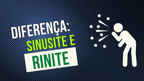 COMO DIFERENCIAR SINUSITE DE RINITE | Dr. Álef Lamark