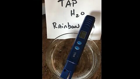 Tap Water Test / Rainbow California / DANGEROUS Levels DIY in 4D