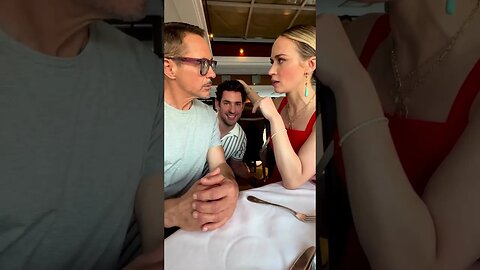 Emily Blunt with her husband John and Robert Browney Jr.💥💥💥#entertainment #hollywood